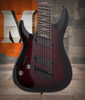Schecter Omen Elite-8 MS LH - Black Cherry Burst (2469)