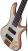 Schecter Stiletto Custom-5 Left Hand Bass Guitar - Natural Satin (2542) | Musician Madness