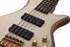 Schecter Stiletto Custom-5 Left Hand Bass Guitar - Natural Satin (2542)