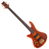 Schecter Stiletto Studio-4 Left Hand Bass Guitar - Honey Satin (2760)
