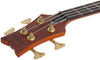 Schecter Stiletto Studio-4 Left Hand Bass Guitar - Honey Satin (2760) | Musician Madness