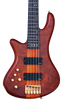 Schecter Stiletto Studio-5 Left Hand Bass Guitar - Honey Satin (2780)