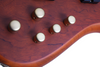 Schecter Stiletto Studio-5 Left Hand Bass Guitar - Honey Satin (2780) | Musician Madness