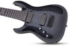 Schecter Hellraiser Hybrid C-8 Left Hand Electric Guitar - Trans Black Burst (1931)