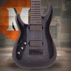 Schecter Hellraiser Hybrid C-8 Left Hand Electric Guitar - Trans Black Burst (1931) | Musician Madness