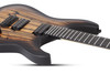 Schecter C-1 Pale Moon - Natural Satin with Black Burst (692)