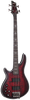 Schecter Hellraiser Extreme-4 LH - Crimson Red Burst Satin (1912)