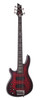 Schecter Hellraiser Extreme-5 LH - Crimson Red Burst Satin (1921) | Musician Madness