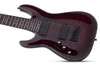 Schecter Hellraiser C-8 Left hand Electric Guitar - Black Cherry (133)