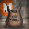 Schecter C-1 Pale Moon LH Electric Guitar - Natural Satin with Black Burst (694)
