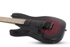 Schecter Miles Dimitri Baker-7 FR LH -  Crimson Red Burst Satin (2138) | Musician Madness
