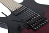 Schecter Miles Dimitri Baker-7 FR LH -  Crimson Red Burst Satin (2138) | Musician Madness