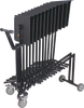 Hercules 12 Pack of BS200B PLUS stands and BSC800 Cart (BS200BCPLUS) | Musician Madness