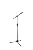 Hercules EZ Clutch Tripod Microphone Stand with Telescoping Hideaway 2-in-1 Boom (MS523BPRO)