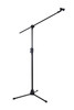 Hercules EZ Clutch Microphone Stand With Tripod And Hideaway 2-in-1 Boom (MS533B) | Musician Madness