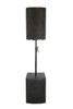 Hercules Adjustable Subwoofer Pole with M20 Hybrid Adaptor (SS350B) | Musician Madness