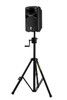 Hercules Gear Up Speaker Stand With Leveling Leg and EZ Adaptor (SS710BPLUS) | Musician Madness