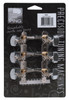 Ping P2631 Chrome Button Plate Machine Heads. 3-In-Line (2 Set) (P2631-U) | Musician Madness