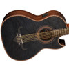 Oscar Schmidt 10 String OH32SE Acoustic-Electric Bajo Quinto w/ Deluxe Gig Bag Trans - Quilt Black (OH32SEQTB-O)