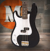 Vintage V4 Reissued Bass Left Hand - Boulevard Black LV4BB)|Musician Madness