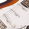 Vintage V6 ReIssued Electric Guitar ~ Sunset Sunburst LV6SSB) | Musician Madness