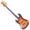 Vintage V74 ICON Fretless Bass Left Hand - Sunset Sunburst (LV74MRJP) | Musician Madness