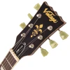 Vintage V100 ICON Electric Guitar ~ Distressed Tobacco Sunburst (V100MRTSB) | Musician Madness