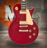 Vintage V100M Mini Double Coil ReIssued Electric Guitar - Wine Red (V100MWR) | Musician Madness