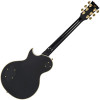Vintage V100P ReIssued Electric Guitar w/W90 Pickups ~ Boulevard Black (V100PBB) | Musician Madness