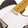 Vintage V59 ICON Electric Guitar - Distressed Black (V59MRBK) | Musician Madness