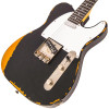 Vintage V62 ICON Electric Guitar - Distressed Black (V62MRBK) | Musician Madness