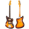 Vintage V65 ICON Vibrato Electric Guitar - Distressed Tobacco Sunburst (V65VMRSB) | Musician Madness