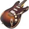 Vintage V6H ICON HSS Electric Guitar - Ultra-Gloss Distressed Sunset Sunburst (V6HMRSSB) | Musician Madness