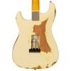 Vintage V6 Thomas Blug Signature Electric Guitar - Distressed Vintage White (V6MRTBG) | Musician Madness