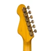 Vintage V6 Thomas Blug Signature Electric Guitar - Distressed Vintage White (V6MRTBG) | Musician Madness