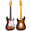 Vintage V6 ReIssued Electric Guitar - Sunset Sunburst (V6SSB) | Musician Madness