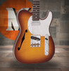 Vintage V72 ReIssued Custom Spec Electric Guitar - Flame Tobacco Burst (V72FTB) | Musician Madness