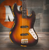 Vintage VJ74 ICON Bass - Distressed Sunset Sunburst | Musician Madness
