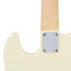 Vintage VJ74 ReIssued Maple Fingerboard Bass Guitar - Vintage White (VJ74MVW) | Musician Madness