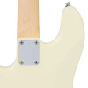 Vintage VJ74 ReIssued Maple Fingerboard Bass Guitar - Vintage White (VJ74MVW) | Musician Madness