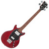 Vintage REVO Series 'Callan' Bass Guitar - See Thru Cherry Red (VRB70CR)