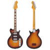 Vintage REVO Series 'Vision' Electric Guitar - Two Tone Sunburst (VRV800SB)