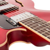 Vintage VSA500 ReIssued 12 String Semi Acoustic Guitar ~ Cherry Red (VSA500CR-12) | Musician Madness