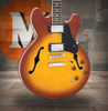 Vintage VSA500 ReIssued Semi Acoustic Guitar - Honeyburst (VSA500HB) | Musician Madness