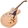 Vintage VSA500 ReIssued Semi Acoustic Guitar - Natural Maple (VSA500MP)|Musician Madness