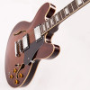 Vintage VSA500 Re-Issued Semi Acoustic Guitar - Natural Walnut (VSA500W) | Musician Madness