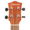 Silvertone Concert Ukulele w/Stencil Graphic - Walnut (851) | Musician Madness