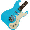 Silvertone Double Cut Bolt-on Lipstick Pickups - Light Blue (1449DBL) | Musician Madness