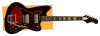 Silvertone Offset Solid Body w/ Vibrato Foil PU's - Red Sunburst (1478VRSB) | Musician Madness