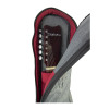 Silvertone Semi-Hollowbody Gigbag for 1446 - 20mm / Red Interior (SCSHGB-GR) | Musician Madness